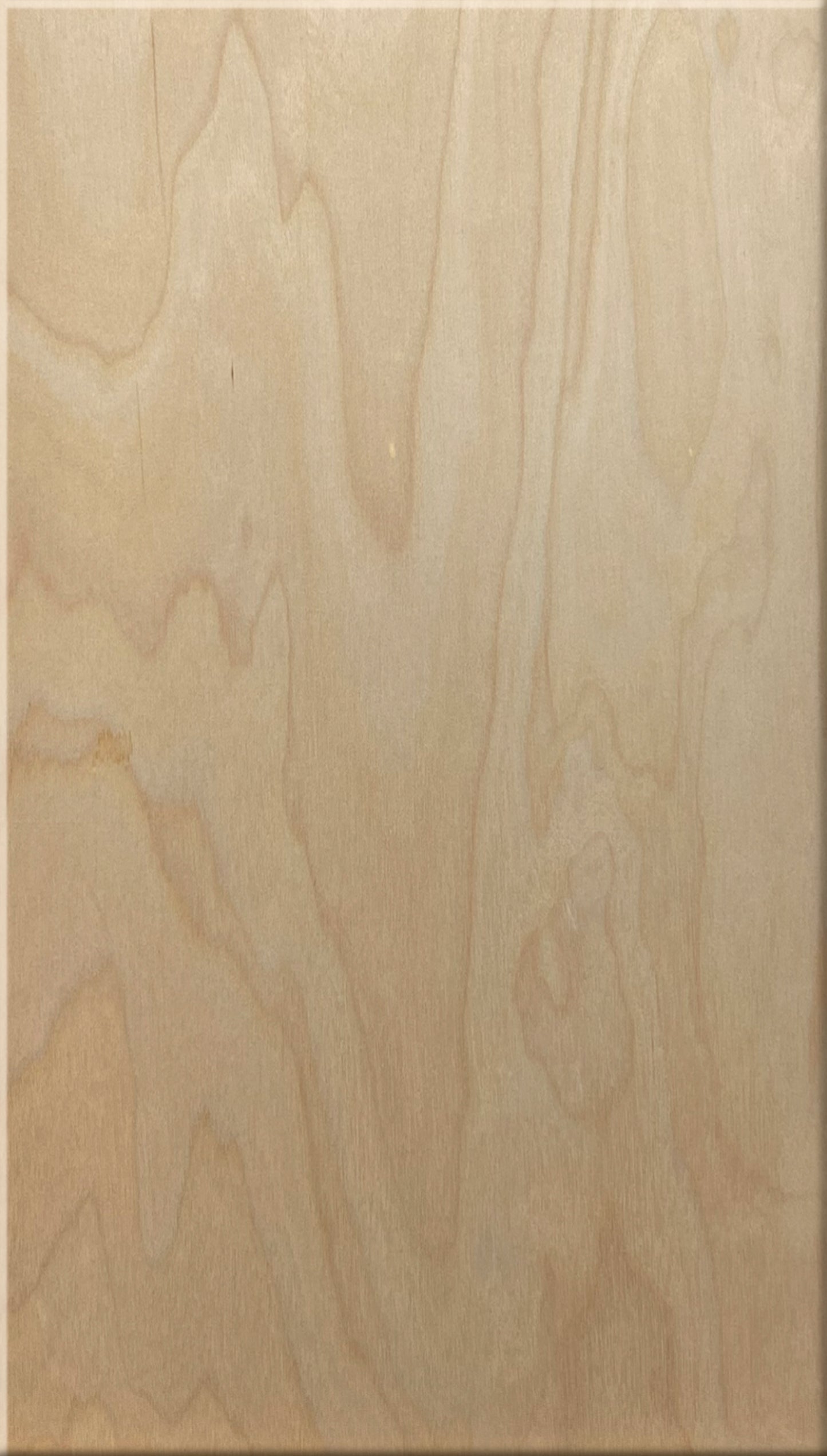 Custom Poplar Slab Front